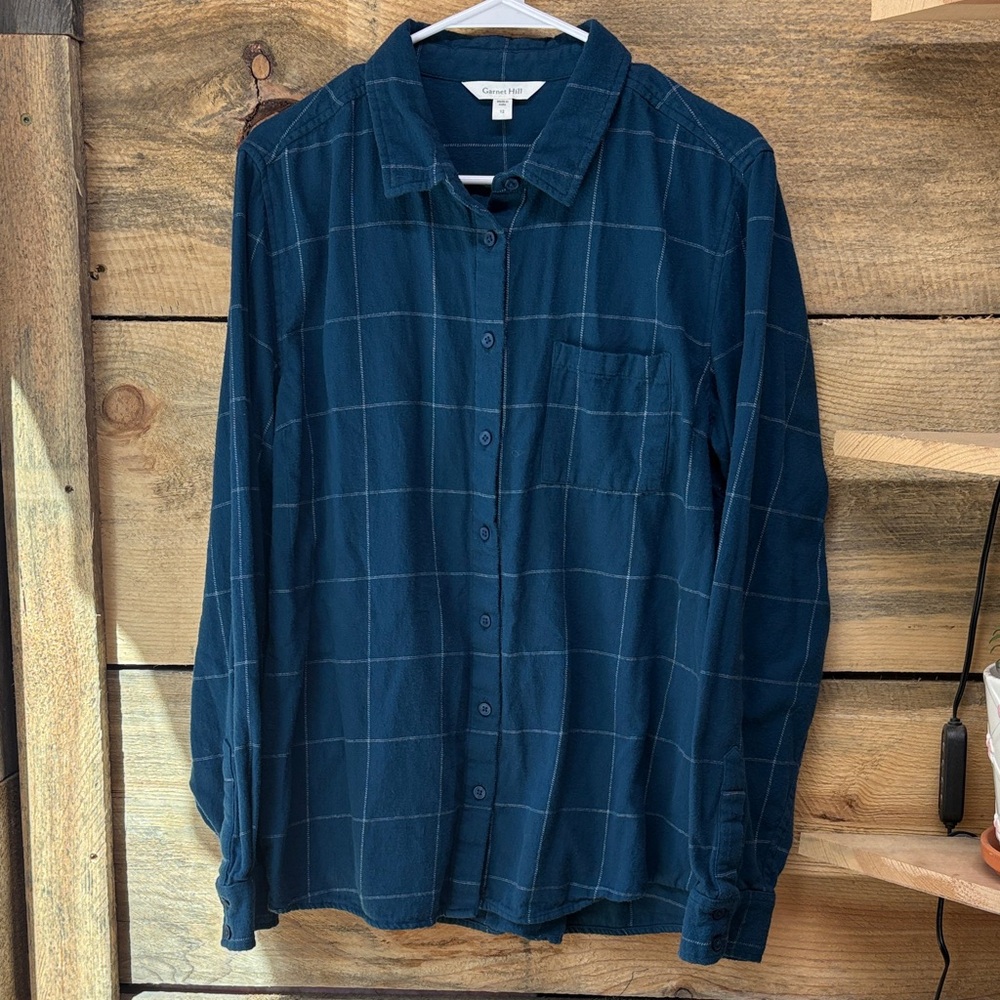 Garnet Hill Long Sleeved Button Down